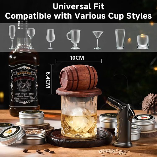 Whiskey smoker kit - smoker, torch