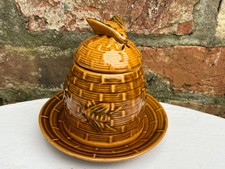 Vintage ceramic honey pot