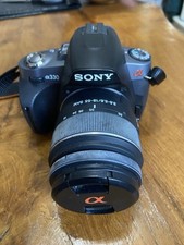 Sony Alpha α330 10mp CCD sensor camera With DT 1:3.5-5.6 18-55mm SAM lens In Bag