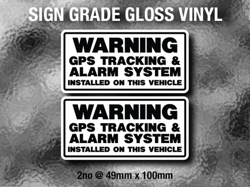 Warning gps tracking - tracking, &