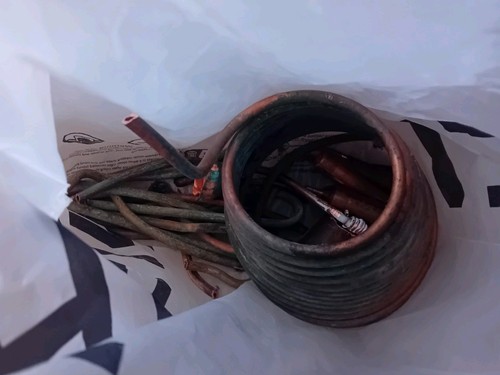 1kg scrap copper - pipe, tube