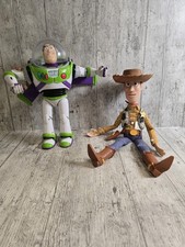 Disney Thinkway Toy Story Woody Buzz Lightyear Talking Interactive Buddies