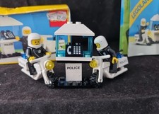 Lego Legoland 6523 Police Highway Patrol Set Complete With Box Vintage 1980's