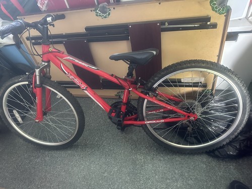 Apollo mountain bike red - 24,