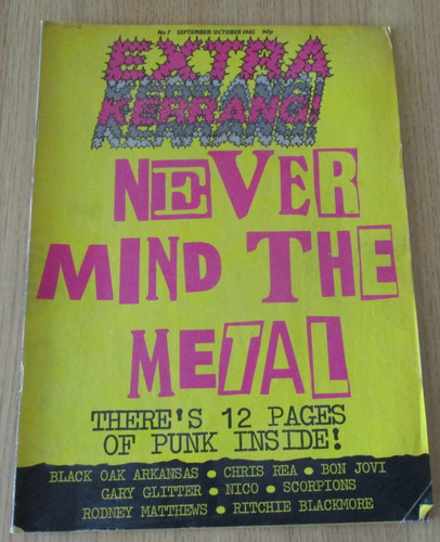 Vintage extra kerrang - kerrang, no.