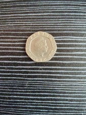 20 Pence Coin in Beautiful