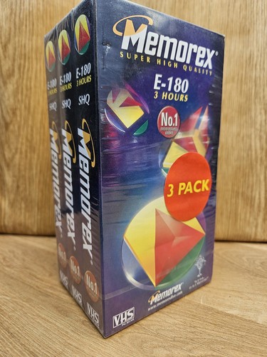 Memorex 180 hour blank - blank, vhs