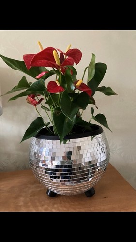 Large mirrorball disco - mirrorball,