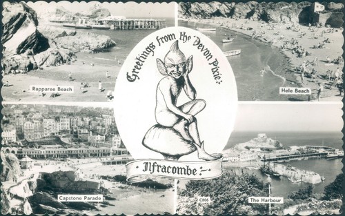 Ilfracombe views 1960 - views;,