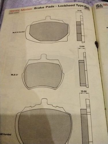 Mintex mlb37 brake pad set - mintex,