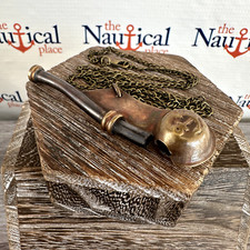 Brass Boatswain Whistle -