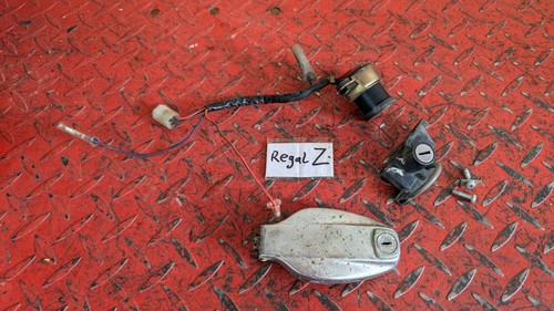 Ignition lock fuel cap helmet