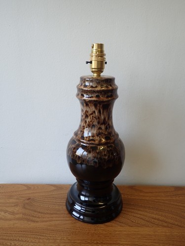 West german brown fat lava - brown,