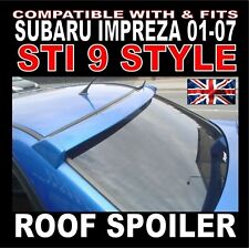 Rear Roof window top spoiler