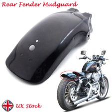 Black Rear Fender Motorcycle