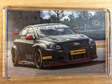BTCC Dave Newsham Chevrolet Cruze PMR Focus Vectra 17 - Fridge Magnet/Mini Frame