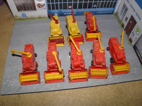 Matchbox combine harvester - matchbox,