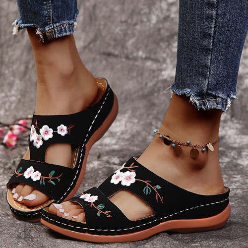 Ladies womens sandals mid - ladies,