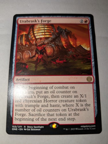 Urabrask forge phyrexian - -,