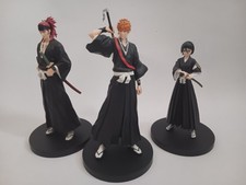 Banpresto Bleach: Ichigo Kurosaki, Rukia Kuchiki, Abarai Renji, Figures