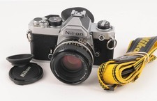Nikon FM SLR Camera + Nikkor