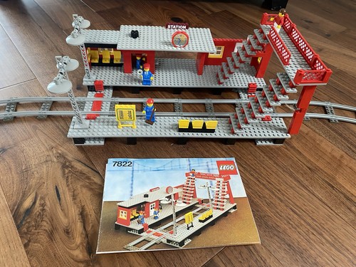 Lego town train 7822 - lego, railway