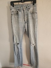 vintage redline levis 501 red