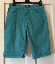 TU Turquoise Stretch Denim Mid