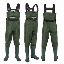 Lightweight Green Black Waders