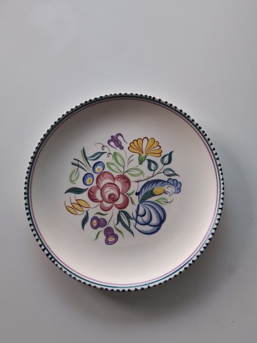 Poole pottery plate cm - pottery,