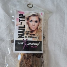 Nail Tip 18in Remy hair extensions Dark Choc Brown/ Golden Blonde + Starter Kit
