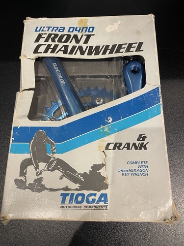Tioga takagi nos crankset 80s - takagi,