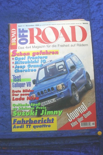 Off road galloper - road, 11/98