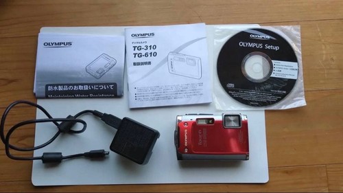 Olympus tough tg610 red - olympus,