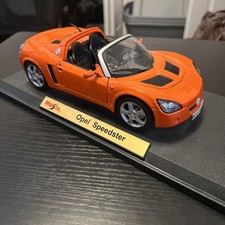 Orange Opel Speedster 1:18