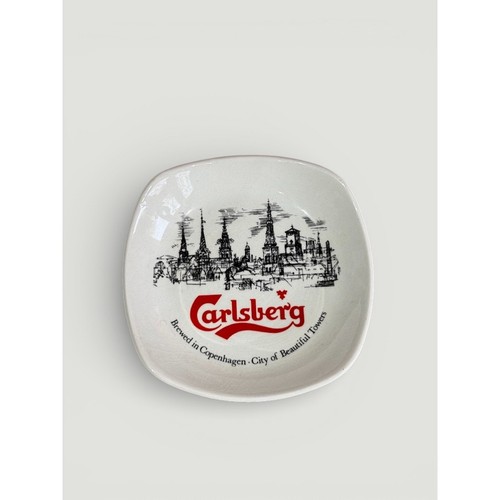Vintage ceramic carlsberg dish - vintage,
