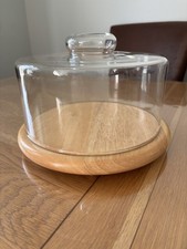 Reversible glass cheese - reversible, cheese/salad