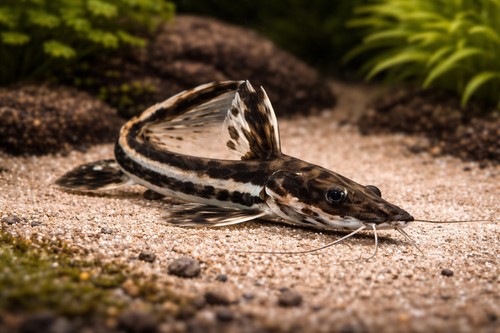 Tiger shovelnose catfish - tiger,