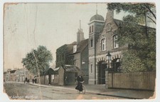 Watford Postcard 1910 Fire Station Building High Street Hertfordshire