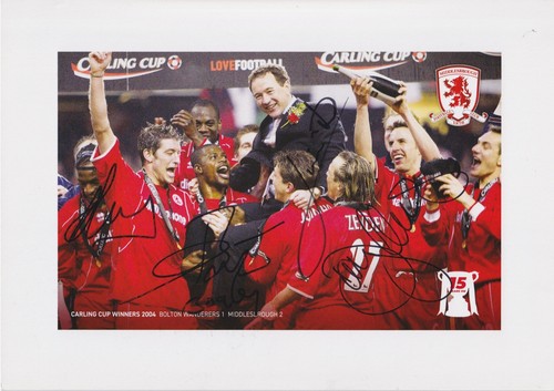 Middlesbrough carling cup 2004 - middlesbrough,
