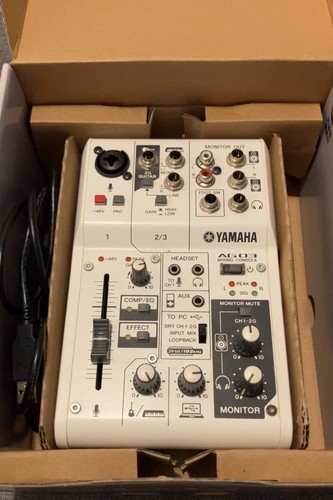 Yamaha ag03 audio mixing - audio,