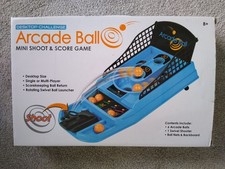 Arcade ball game.  Shoot and