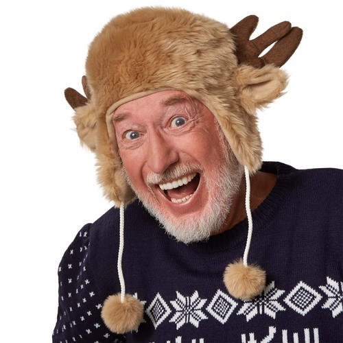 Reindeer hat deer plush fluffy - plush,