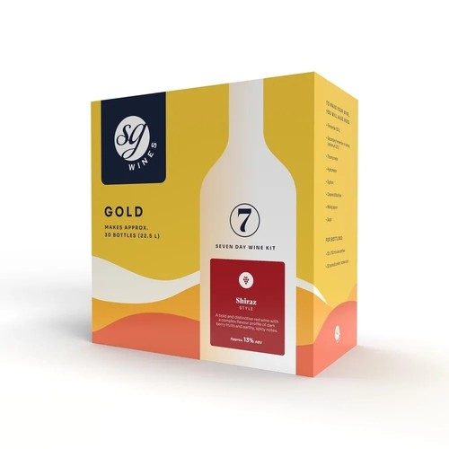 Wines gold shiraz wine kit - wines,