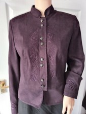 Mark &Spencer Purple Jacet Size 16.New RRP 55£.