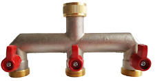 3 Way Metal Garden Tap