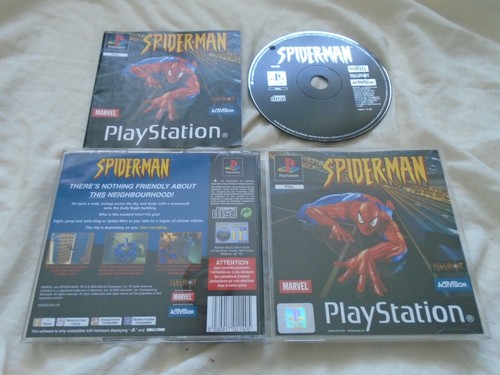 Spider man ps1 - spider-man, (complete)