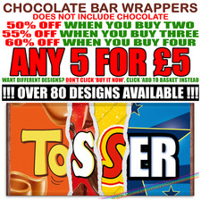 ANY 5 FOR £5 Funny Chocolate