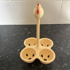 Alessi Coccodandy Cooking Boiler Egg Basket Stefano Giovannoni 1998 Cream