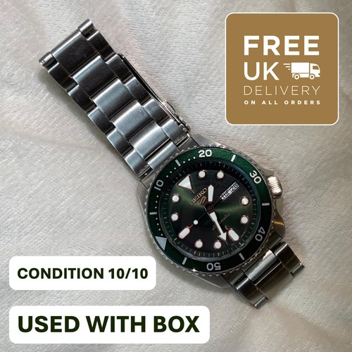 Seiko sports automatic - seiko, green